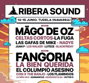 Cartel del Festival Ribera Sound Cartel del Festival Ribera Sound