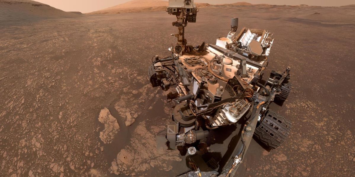 El 'selfi' del astromóvil Curiosity en Marta. 20-06-2018.