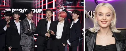 BTS y Zara Larsson en 'A Brand New Day' BTS y Zara Larsson en 'A Brand New Day'