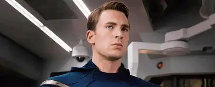 Chris Evans como Capitán América Chris Evans como Capitán América