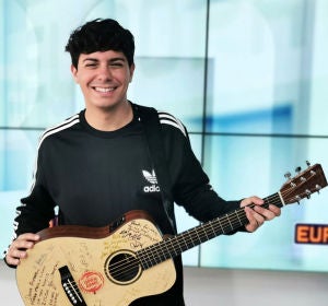 Alfred García en los estudios de Europa FM Alfred García en los estudios de Europa FM