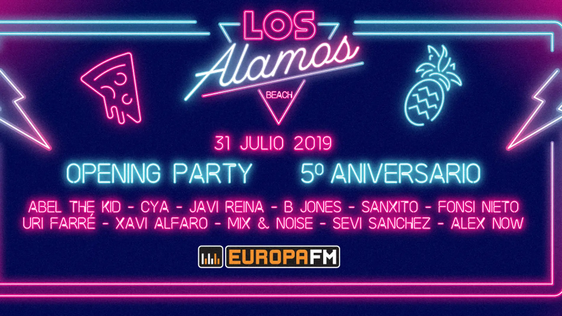 Opening Party Los Álamos Beach Festival title=