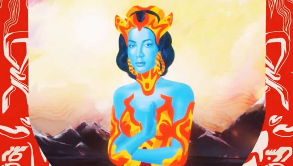 Annita en el vídeo de 'Make it Hot'