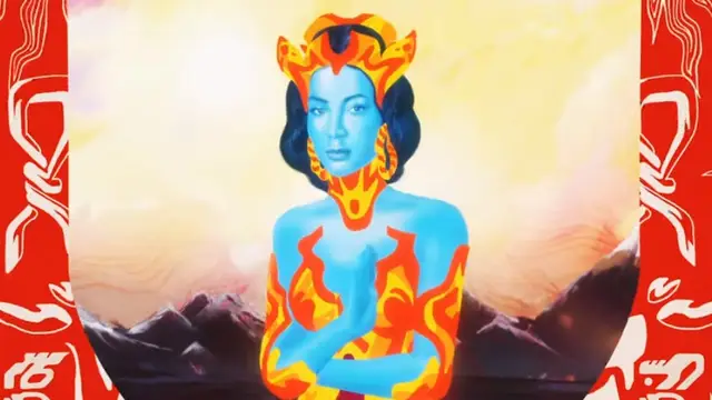 Annita en el vídeo de 'Make it Hot'