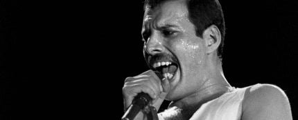 El cantante Freddie Mercury