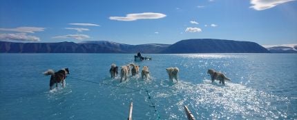 Los efectos del deshielo en Groenlandia