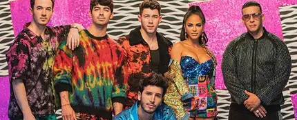 Sebastian Yatra, Jonas Brothers, Natti Natasha y Daddy Yankee Sebastian Yatra, Jonas Brothers, Natti Natasha y Daddy Yankee