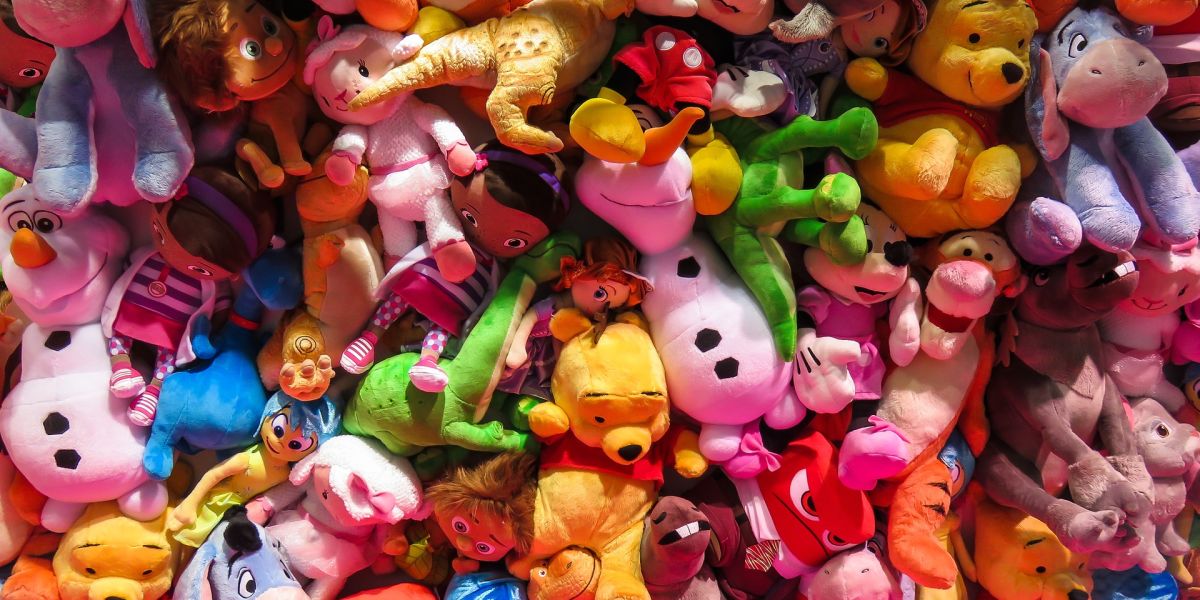 Un montón de peluches