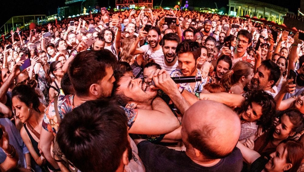 Vetusta Morla durante su concierto en el Cruïlla Barcelona 2019