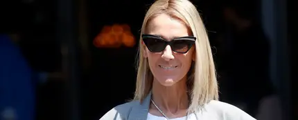 Céline Dion con el Corazón del Océano de 'Titanic' Céline Dion con el Corazón del Océano de 'Titanic'
