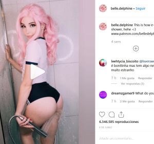 La influencer Belle Delphine, entre lo más buscado de 2019 La influencer Belle Delphine, entre lo más buscado de 2019