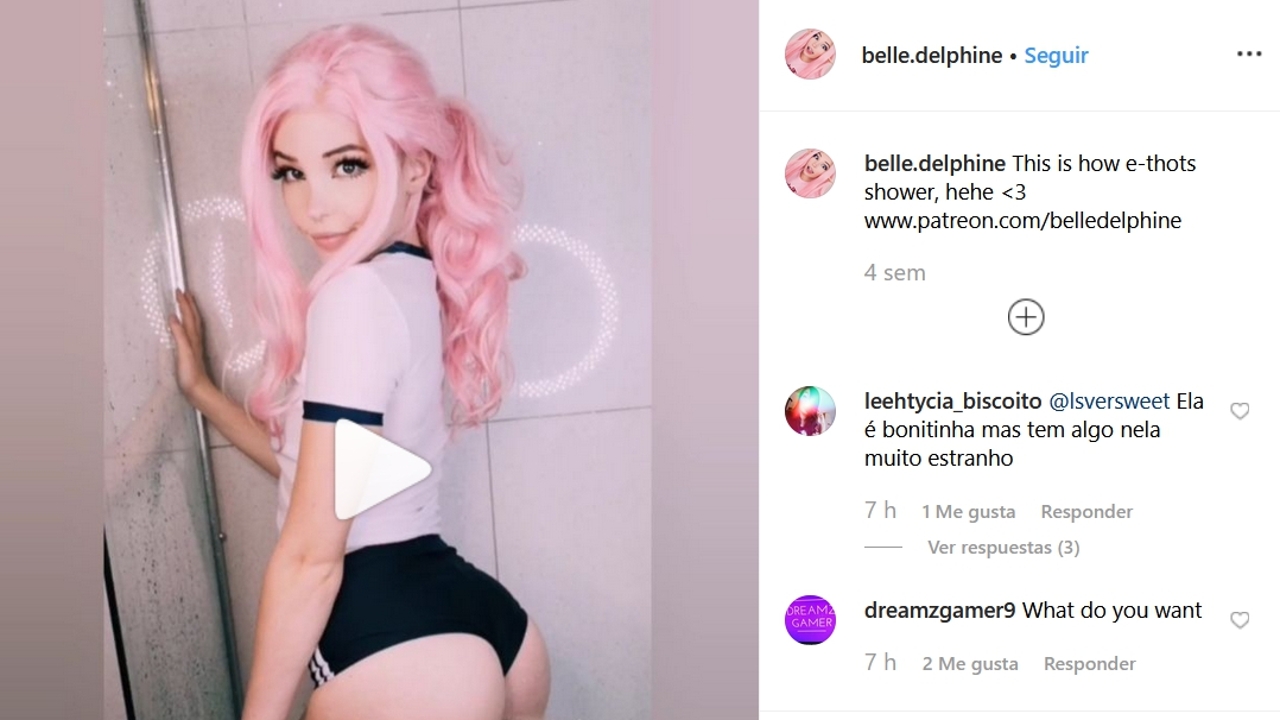 Instagram, Cosplayer Belle Delphine vende agua de su bañera y se vuelve un  éxito en redes