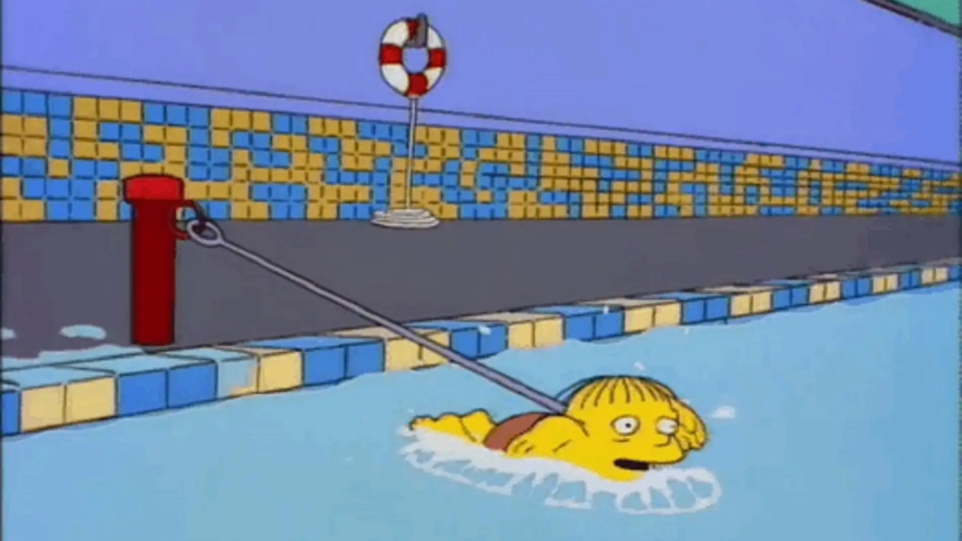 Frame de la serie de televisión Los Simpsons