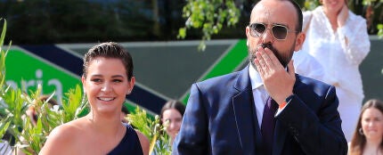 Laura Escanes y Risto Mejide en la boda de Mar&iacute;a Pombo