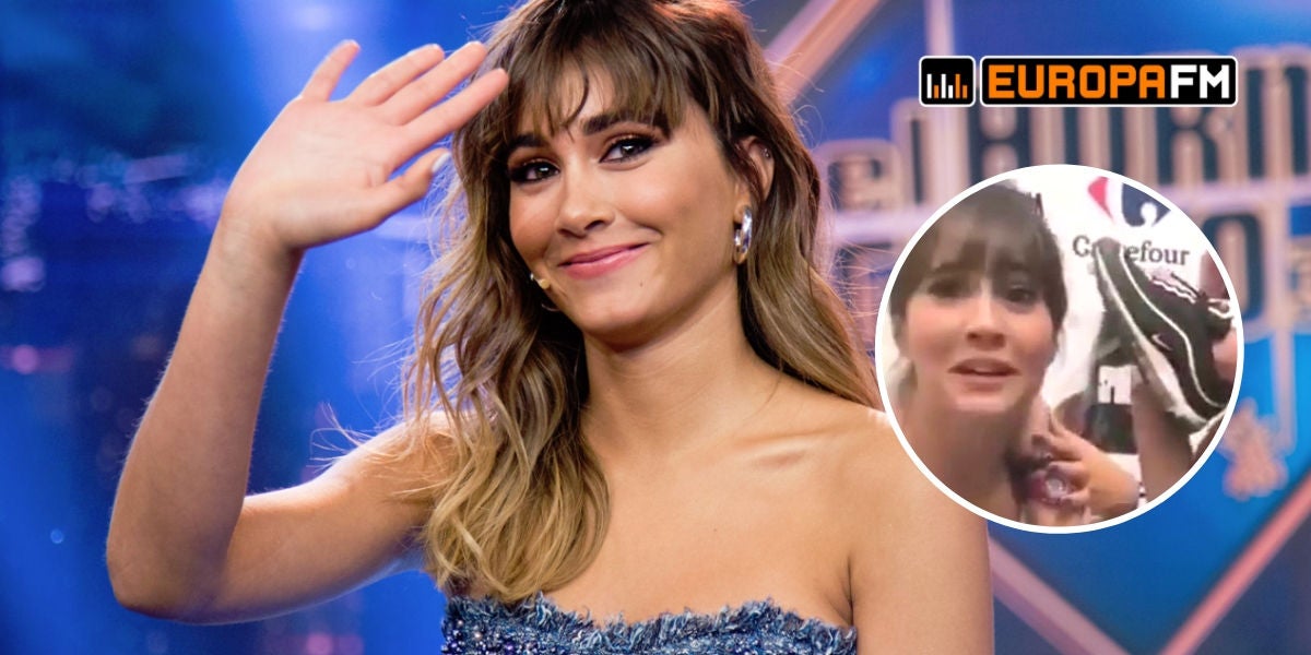 El susto a Aitana en una firma de discos
