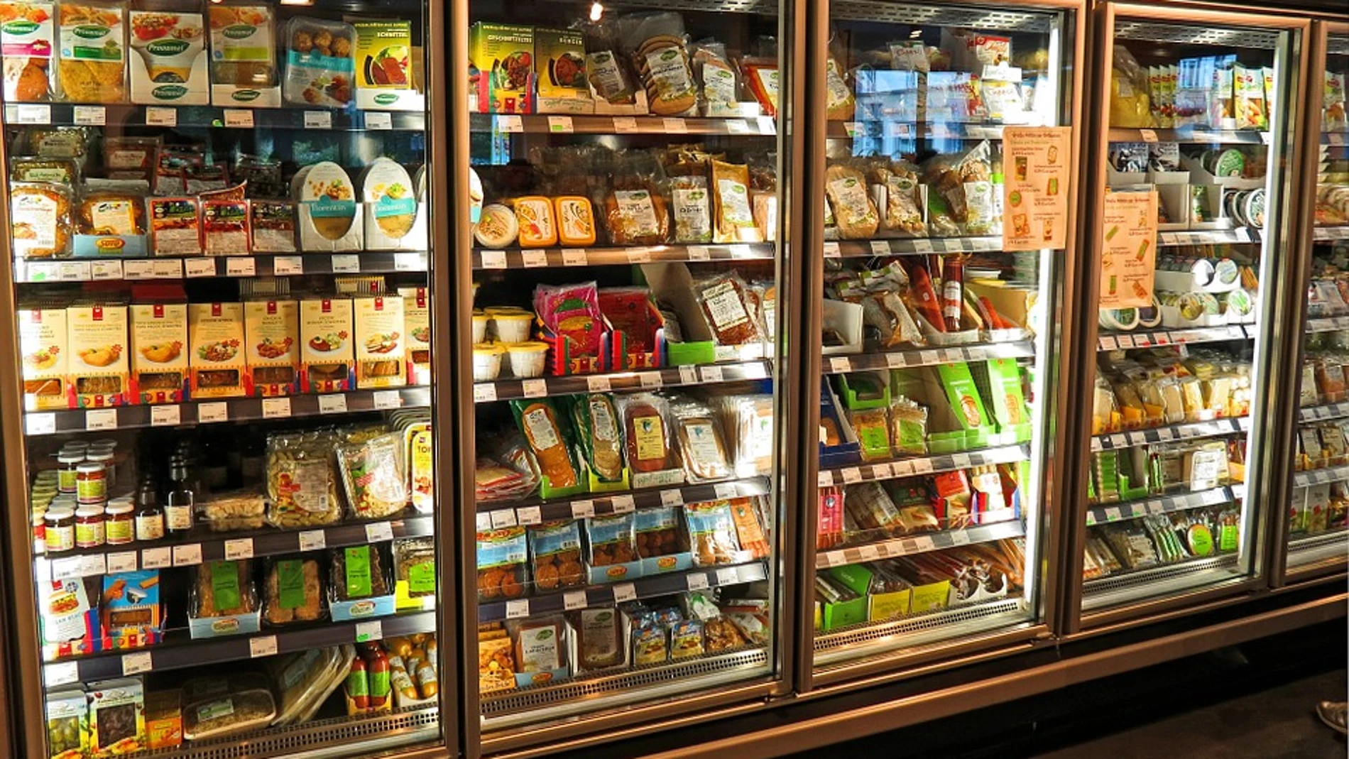 Nevera de un supermercado Nevera de un supermercado