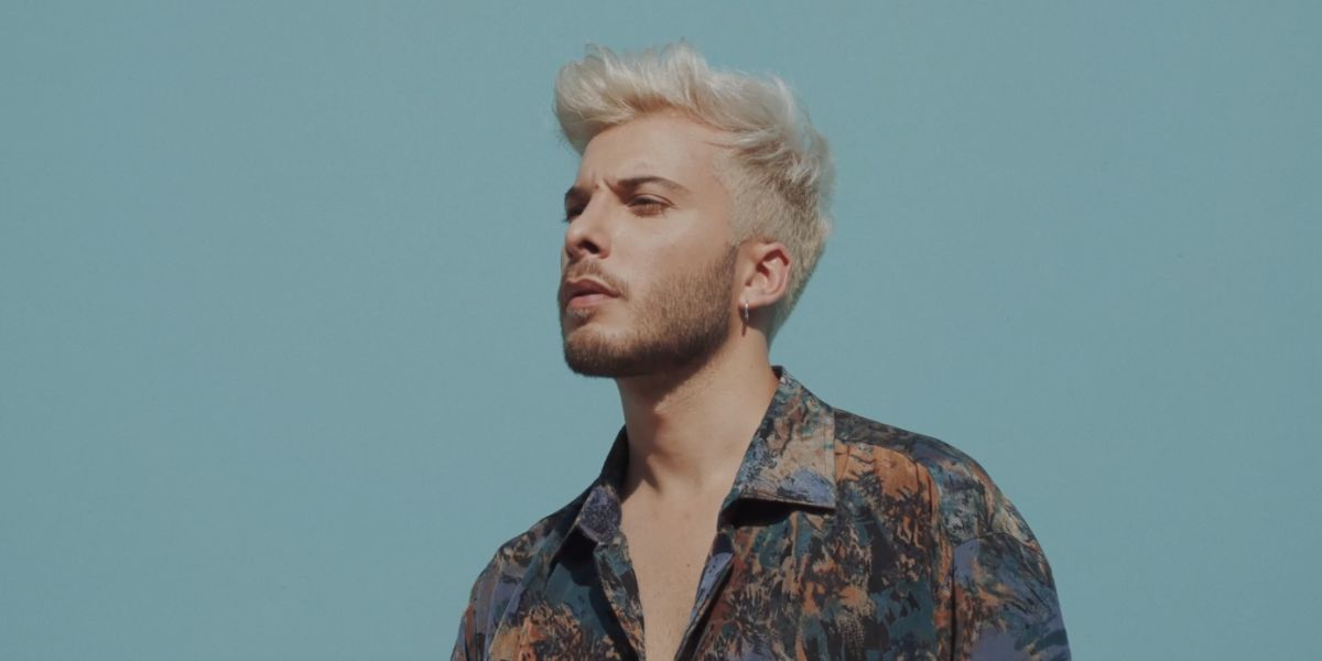 Blas Cantó en el videoclip de 'Si Te Vas'