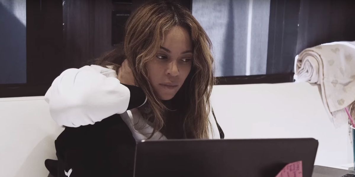 Beyoncé en el vídeo de su plan de adelgazamiento de 22 días