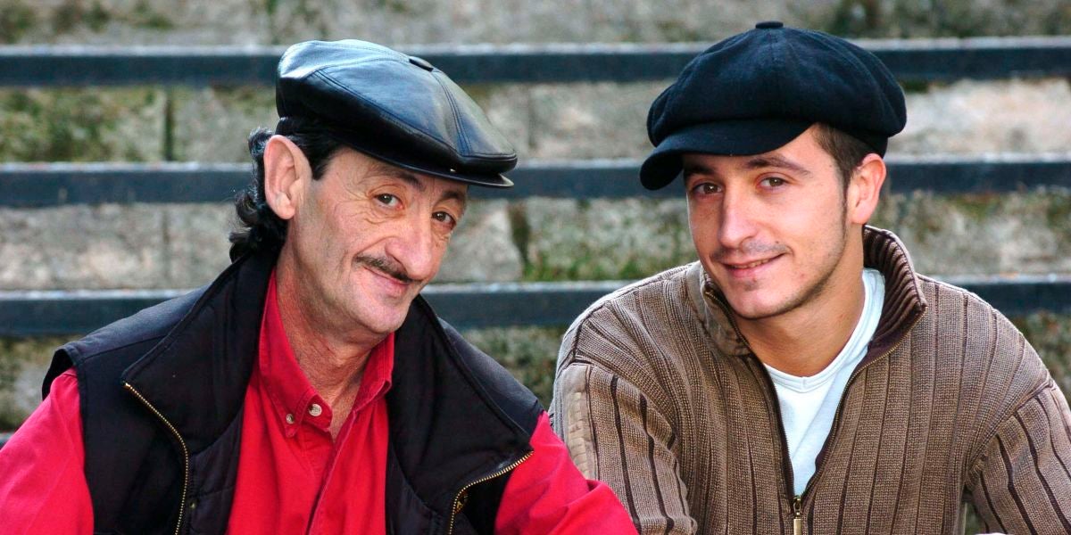 Eduardo Gómez y su hijo Héctor