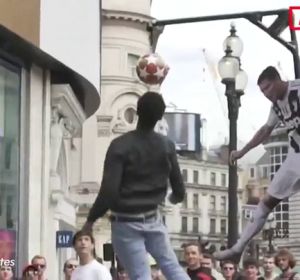 'Ronaldo Header Challenge': dan ¡1.000 libras! si consigues saltar tanto como Cristiano 'Ronaldo Header Challenge': dan ¡1.000 libras! si consigues saltar tanto como Cristiano