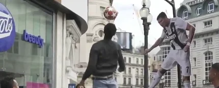 'Ronaldo Header Challenge': dan ¡1.000 libras! si consigues saltar tanto como Cristiano 'Ronaldo Header Challenge': dan ¡1.000 libras! si consigues saltar tanto como Cristiano