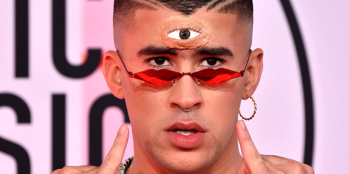 Bad Bunny en los American Music Awards 2018