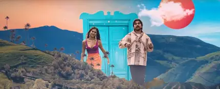 Greeicy y Juanes en el videoclip de 'Minifalda' Greeicy y Juanes en el videoclip de 'Minifalda'