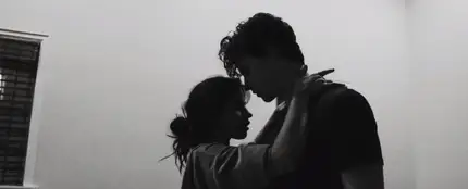 Camila Cabello y Shawn Mendes durante los ensayos de 'Señorita' Camila Cabello y Shawn Mendes durante los ensayos de 'Señorita'