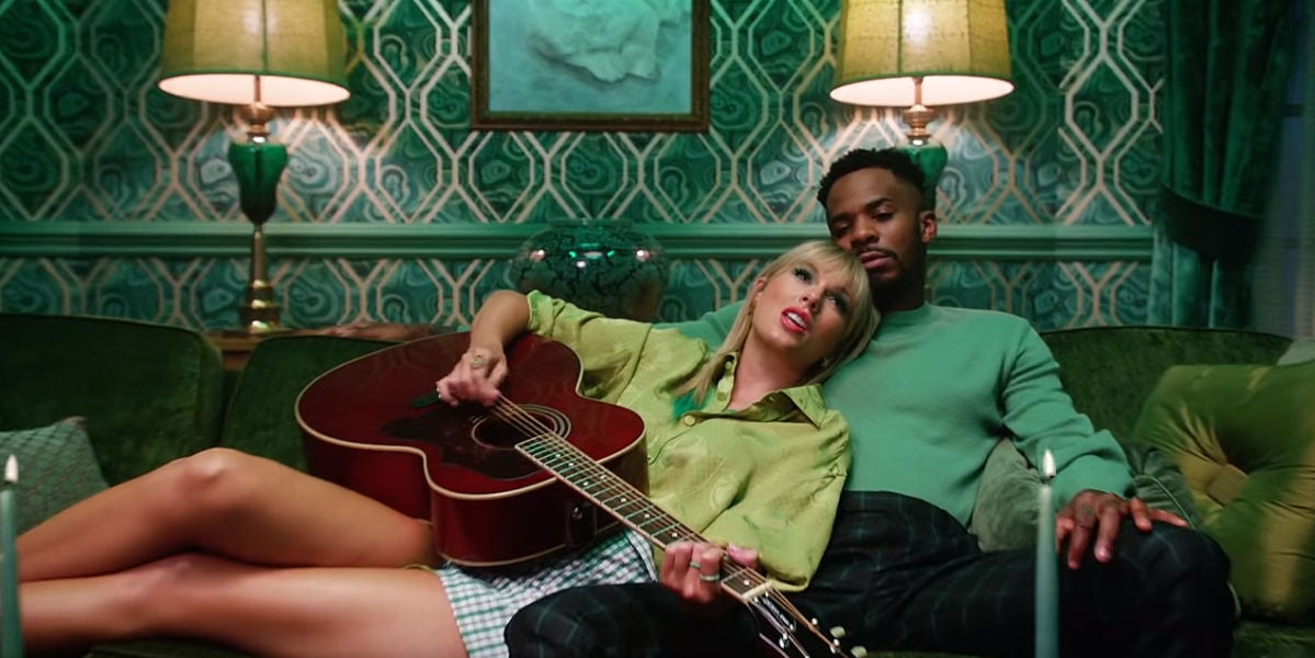 Taylor Swift en el videoclip de 'Lover'