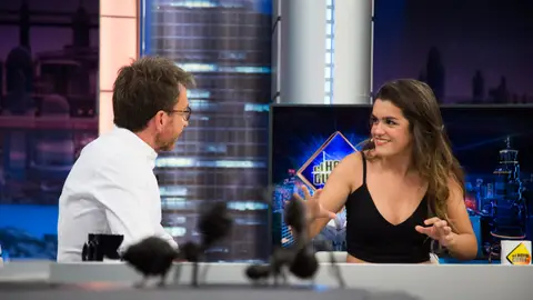 La peculiar psicofonía de Amaia Romero en ‘El Hormiguero 3.0’ La peculiar psicofonía de Amaia Romero en ‘El Hormiguero 3.0’