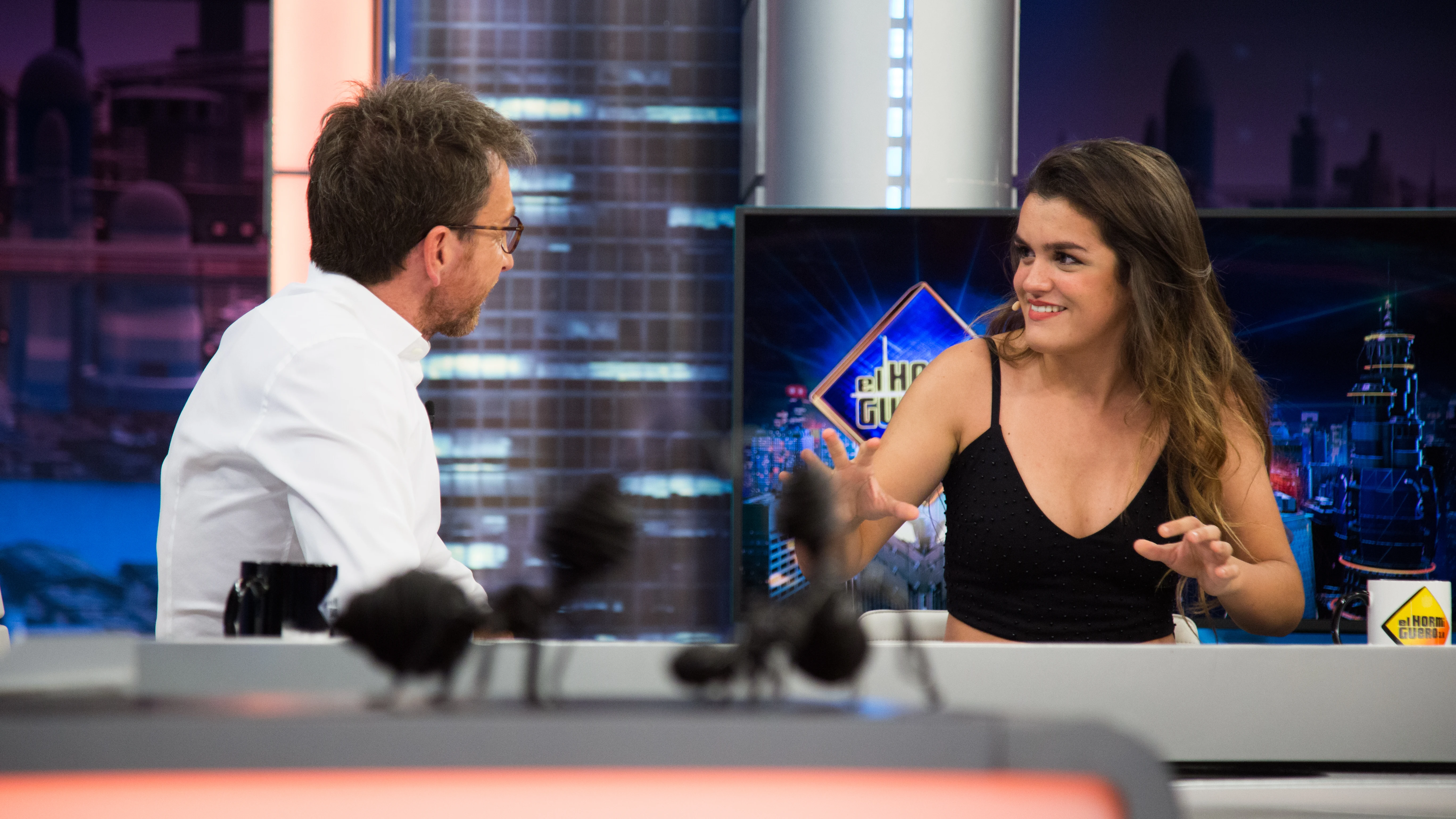 La peculiar psicofonía de Amaia Romero en ‘El Hormiguero 3.0’ La peculiar psicofonía de Amaia Romero en ‘El Hormiguero 3.0’