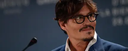 El actor Johnny Depp, en la rueda de prensa de 'Waiting for the barbarians', a concurso en la Mostra 2019 El actor Johnny Depp, en la rueda de prensa de 'Waiting for the barbarians', a concurso en la Mostra 2019