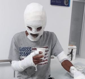 Joven que ha salvado a ocho perros de un incendio Joven que ha salvado a ocho perros de un incendio