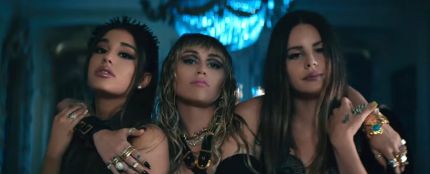 Ariana Grande, Miley Cyrus, Lana Del Rey en 'Don’t Call Me Angel' 