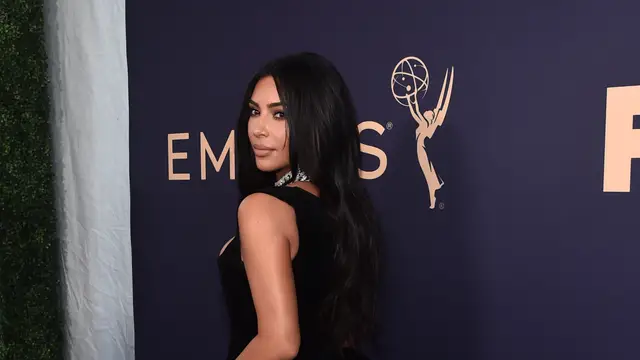 Kim Kardashian en los premios Emmy 2019