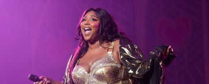 Lizzo durante un concierto en Nueva York