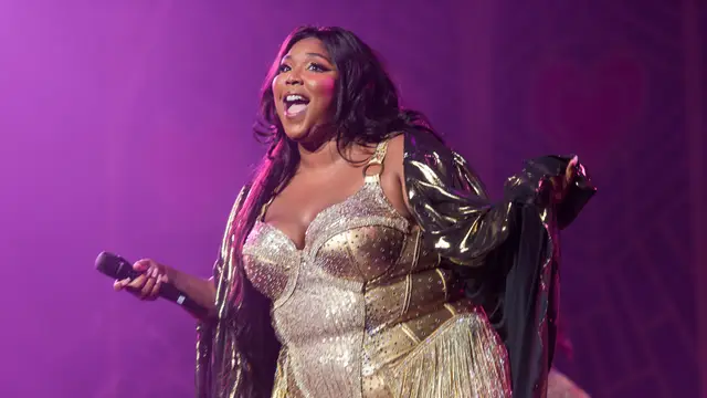 Lizzo durante un concierto en Nueva York