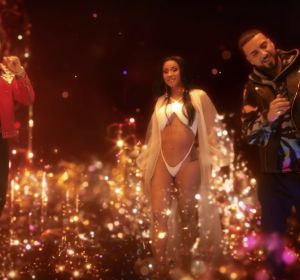 Post Malone, Cardi B y French Montana en el vídeo de 'Writing on the Wall' Post Malone, Cardi B y French Montana en el vídeo de 'Writing on the Wall'