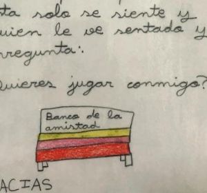 El Fernando de Rojas ya tiene su 'banco de la amistad' El Fernando de Rojas ya tiene su 'banco de la amistad'