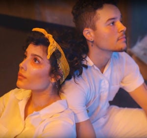 Halsey y su hermano Sevian en el vídeo de 'Clementine' Halsey y su hermano Sevian en el vídeo de 'Clementine'