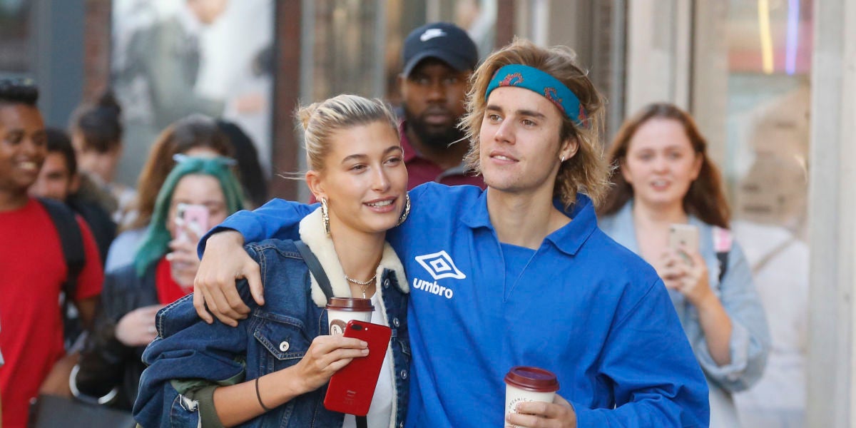 Hailey Baldwin y Justin Bieber