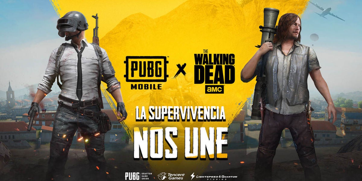 PUBG Mobile se une a The Walking Dead