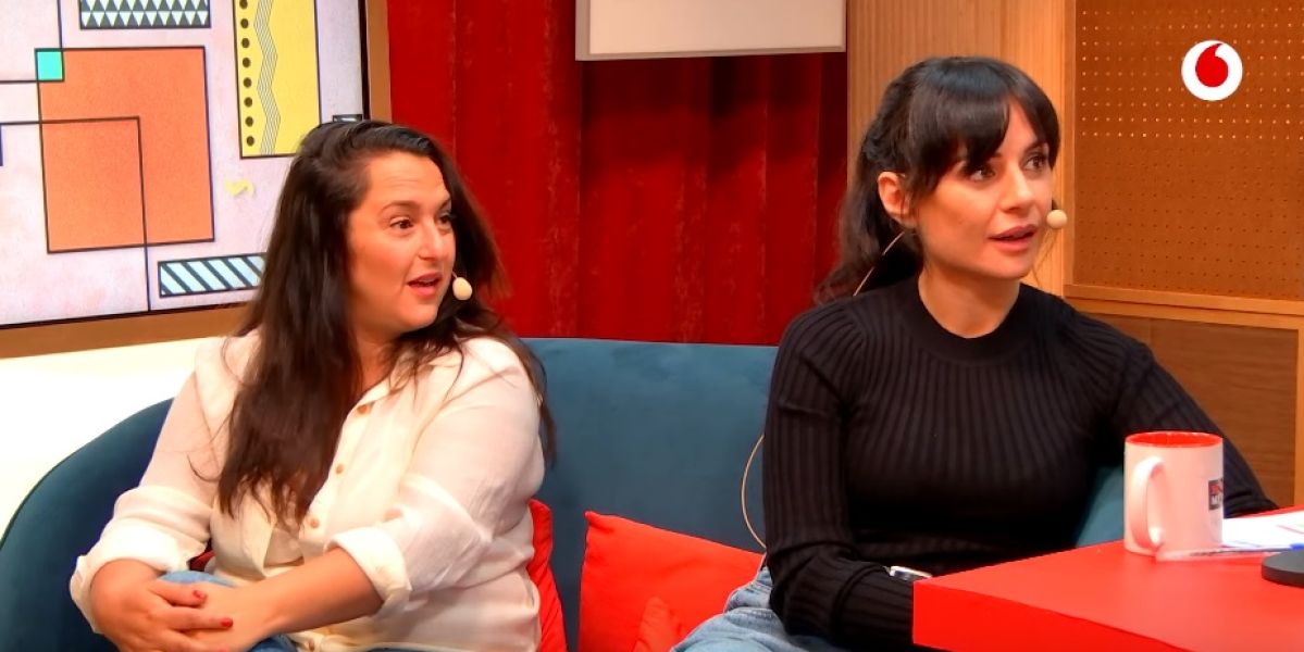 Miren Ibarguren y Pepa Rus