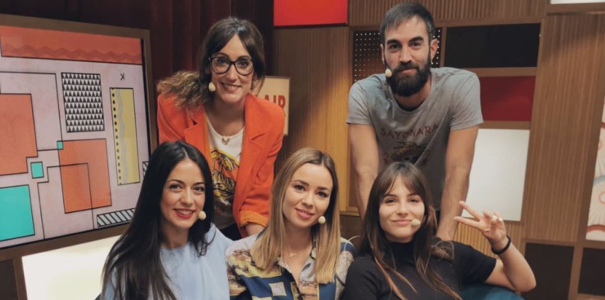 Ana Morgade recibe en el plató a Andrea Duro, Dafne Fernández y Verónica Perona