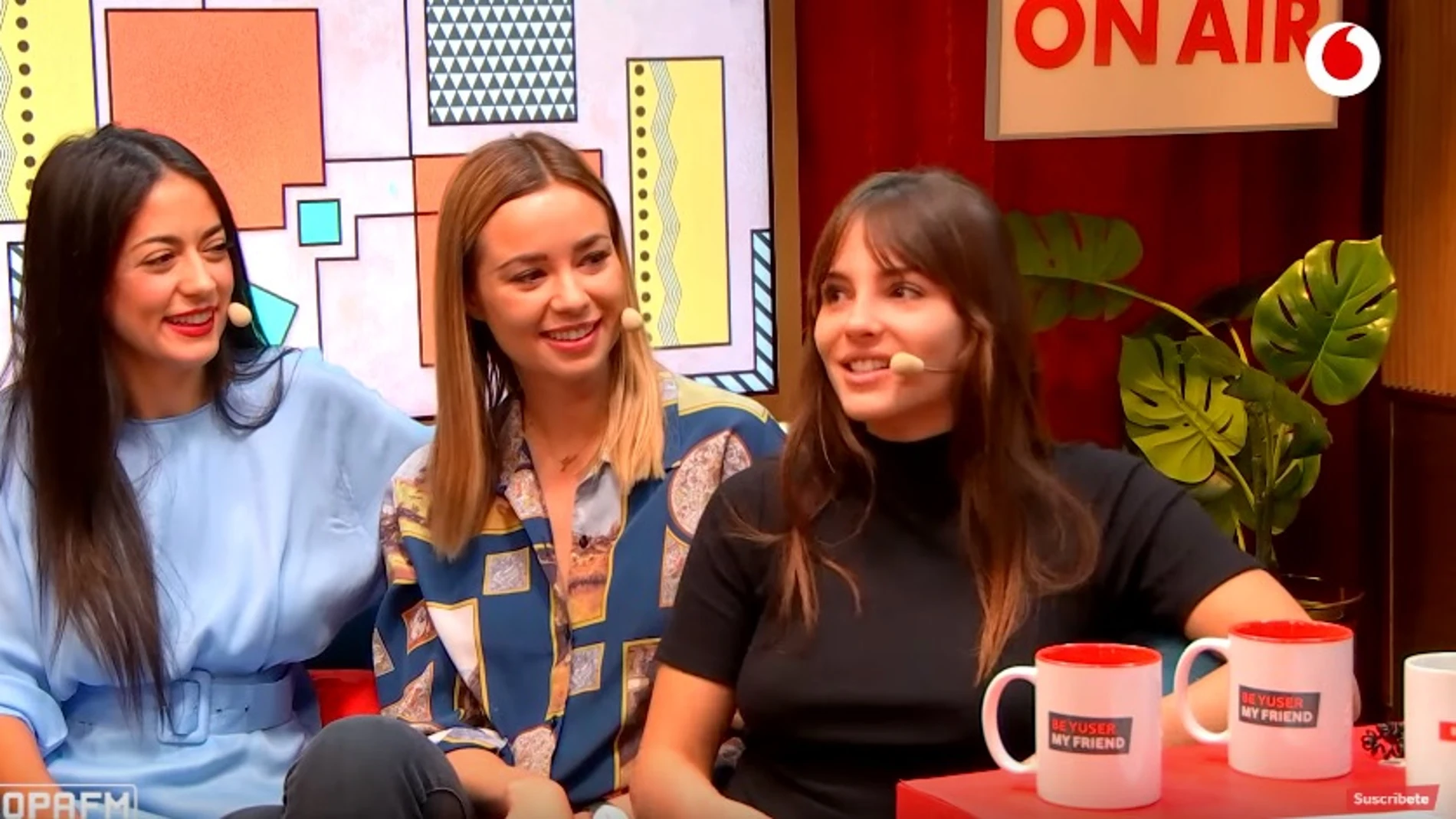 Verónica Perona, Dafne Fernández y Andrea Duro Verónica Perona, Dafne Fernández y Andrea Duro