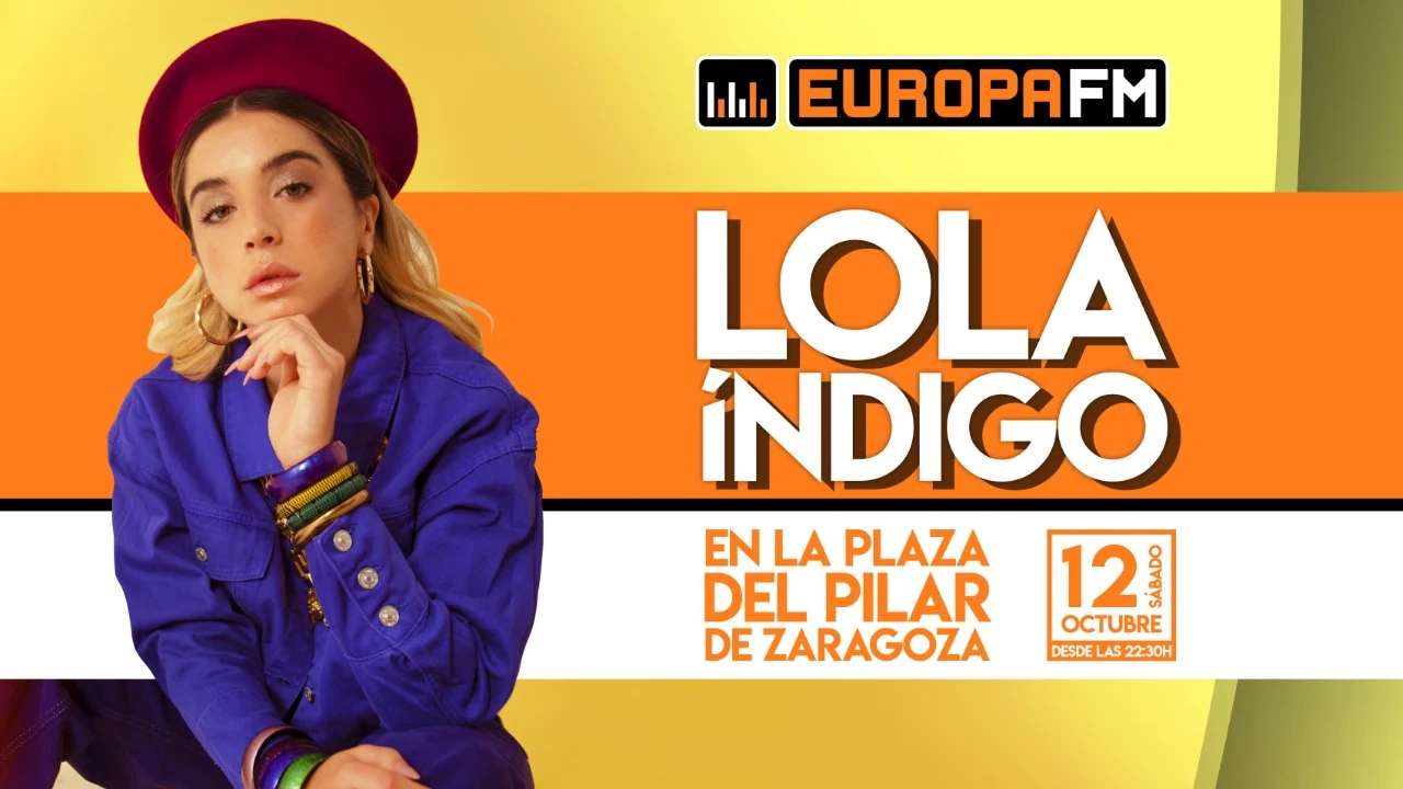 Lola Índigo en el Escenario Europa FM de las Fiestas del Pilar 2019 Lola Índigo en el Escenario Europa FM de las Fiestas del Pilar 2019
