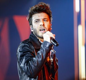Blas Cantó durante su actuación en OT 2018 Blas Cantó durante su actuación en OT 2018