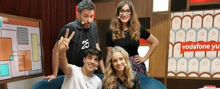 Óscar Casas y Sara Jiménez en 'yu, no te pierdas nada' Óscar Casas y Sara Jiménez en 'yu, no te pierdas nada'