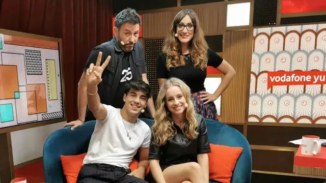Óscar Casas y Sara Jiménez en 'yu, no te pierdas nada'