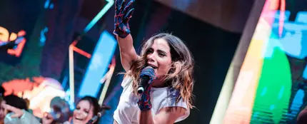 Anitta en directo sobre el escenario de Rock in Rio 2019 Anitta en directo sobre el escenario de Rock in Rio 2019